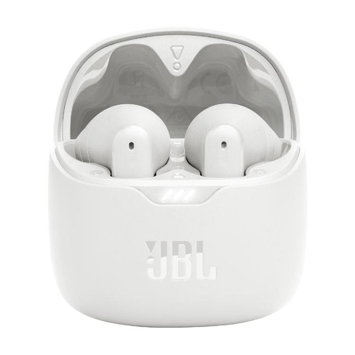 JBL Tune Flex | In-Ear Headphones - 100% Wireless - Bluetooth - Noise reduction - Stick-open design - IPX4 - White-Sonxplus St-Sauveur