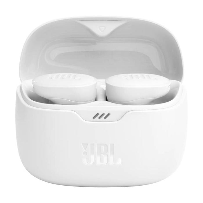 JBL Tune Buds | In-Ear Headphones - 100% Wireless - Bluetooth - Noise reduction - 4 microphones - White-Sonxplus St-Sauveur