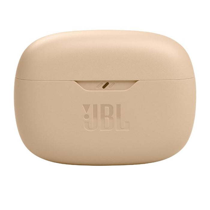 JBL Vibe Beam | In-Ear Headphones - Wireless - Bluetooth - Smart Ambient Technology - Beige-Sonxplus St-Sauveur