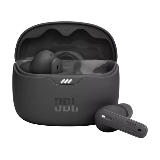 JBL Tune Beam | In-Ear Headphones - 100% Wireless - Bluetooth - Smart Ambient - Stick-open Design - Black-Sonxplus St-Sauveur