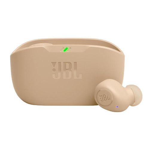 JBL Vibe Buds | In-Ear Headphones - Wireless - Bluetooth - Smart Ambient Technology - Beige-Sonxplus St-Sauveur