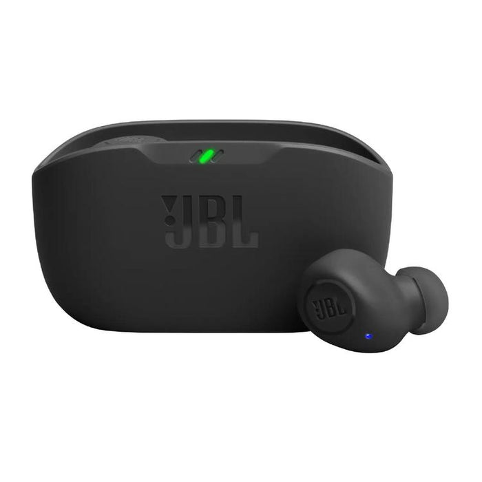 JBL Vibe Buds | In-Ear Headphones - Wireless - Bluetooth - Smart Ambient Technology - Black-Sonxplus St-Sauveur