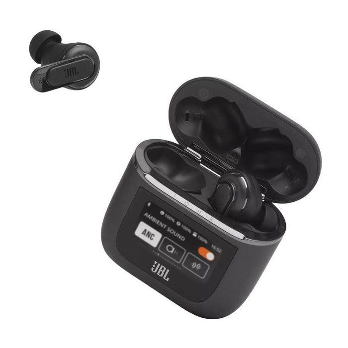 JBL TOUR PRO 2 | In-Ear Headphones - Wireless - Bluetooth - True ANC - 6 microphones - Smart case - Black-Sonxplus St-Sauveur