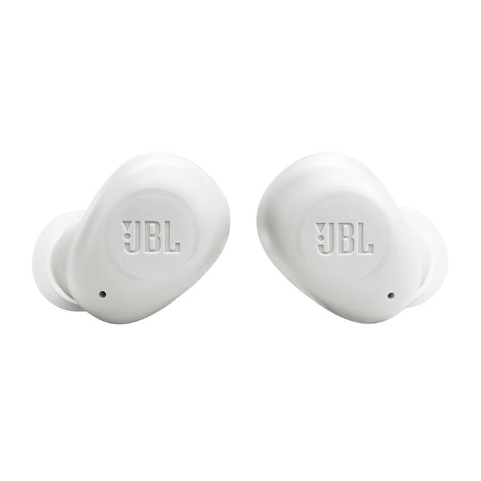 JBL Vibe Buds | In-Ear Headphones - Wireless - Bluetooth - Smart Ambient Technology - White-Sonxplus St-Sauveur