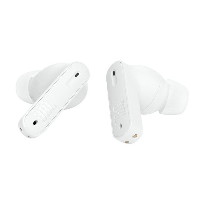 JBL Tune Beam | In-Ear Headphones - 100% Wireless - Bluetooth - Smart Ambient - Stick-open Design - White-Sonxplus St-Sauveur