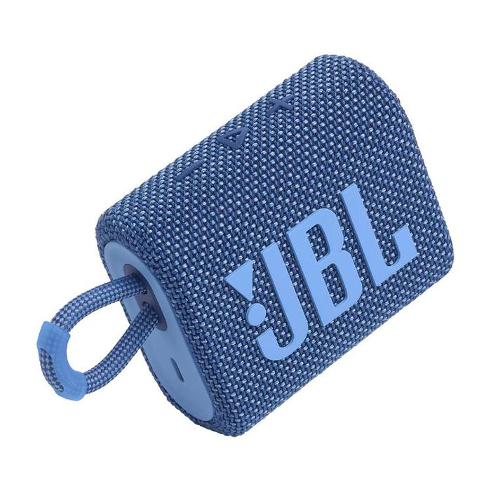 JBL Go 3 Eco | Mini Speaker - Ultra-portable - Bluetooth - IP67 - Bleu-Sonxplus St-Sauveur