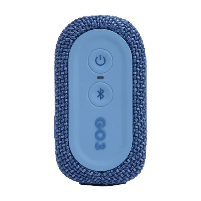 JBL Go 3 Eco | Mini Speaker - Ultra-portable - Bluetooth - IP67 - Bleu-Sonxplus St-Sauveur