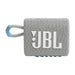 JBL Go 3 Eco | Mini Speaker - Ultra-portable - Bluetooth - IP67 - White-Sonxplus St-Sauveur