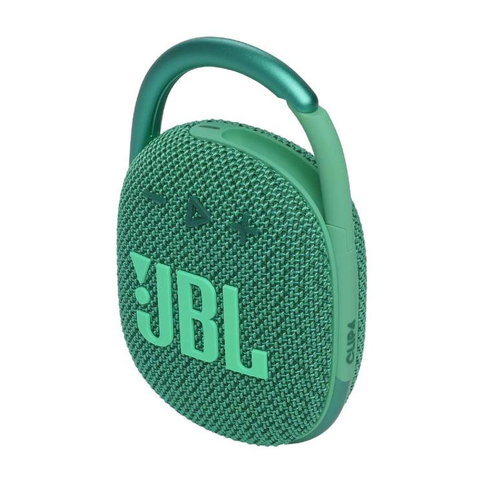 JBL Clip 4 Eco | Speaker - Ultra-portable - Waterproof - Bluetooth - Integrated carabiner - Green-Sonxplus St-Sauveur