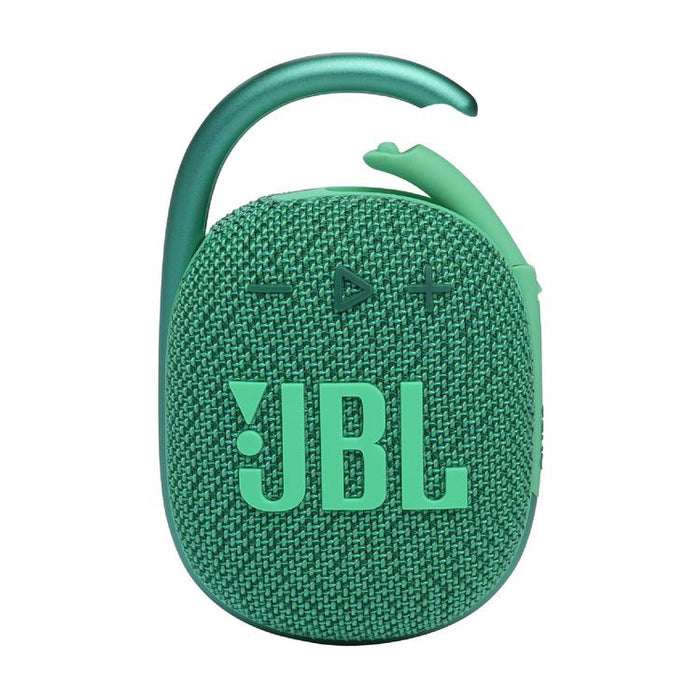 JBL Clip 4 Eco | Speaker - Ultra-portable - Waterproof - Bluetooth - Integrated carabiner - Green-Sonxplus St-Sauveur