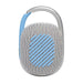 JBL Clip 4 Eco | Speaker - Ultra-portable - Waterproof - Bluetooth - Integrated carabiner - White-Sonxplus St-Sauveur