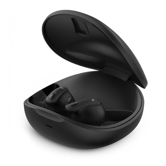 Sennheiser Conversation Clear Plus | In-Ear Headphones - 100% Wireless - Bluetooth - Active Noise Cancellation - Black-Sonxplus St-Sauveur