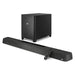 Polk MagniFi MAX AX | 5.1.2 Home Theater System - Max Soundbar - 1 Wireless 10" Subwoofer - Black-Sonxplus St-Sauveur