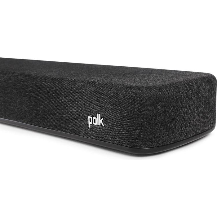 Polk REACT | Soundbar - Home theater - 2 Channels - Bluetooth - Wi-Fi - Alexa integrated - Black-Sonxplus St-Sauveur