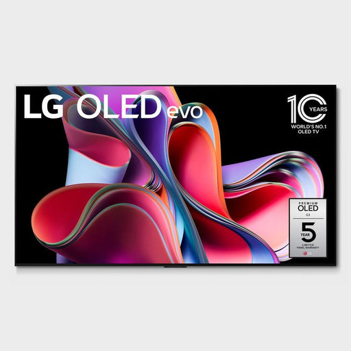 LG OLED65G3PUA | 65" 4K OLED Evo Smart TV - Gallery Edition - G3 Series - HDR Cinema - IA a9 Gen.6 4K Processor - Black-Sonxplus St-Sauveur