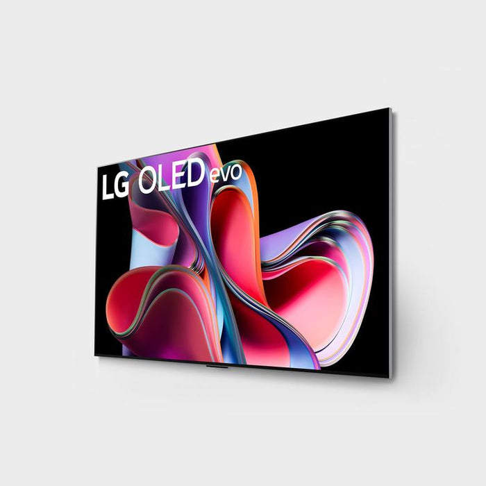 LG OLED65G3PUA | 65" 4K OLED Evo Smart TV - Gallery Edition - G3 Series - HDR Cinema - IA a9 Gen.6 4K Processor - Black-Sonxplus St-Sauveur