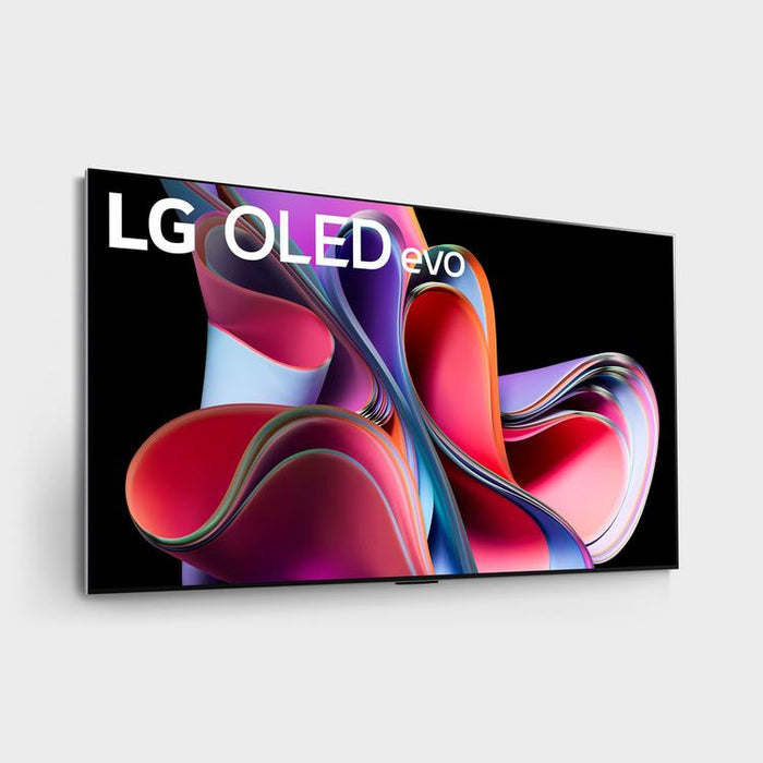 LG OLED83G3PUA | 83" 4K OLED Evo Smart TV - Gallery Edition - G3 Series - HDR Cinema - IA a9 Gen.6 4K Processor - Black-Sonxplus St-Sauveur