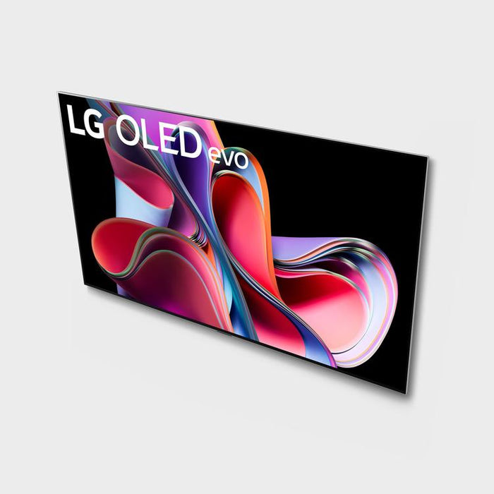 LG OLED77G3PUA | 77" 4K OLED Evo Smart TV - Gallery Edition - G3 Series - HDR Cinema - IA a9 Gen.6 4K Processor - Black-Sonxplus St-Sauveur