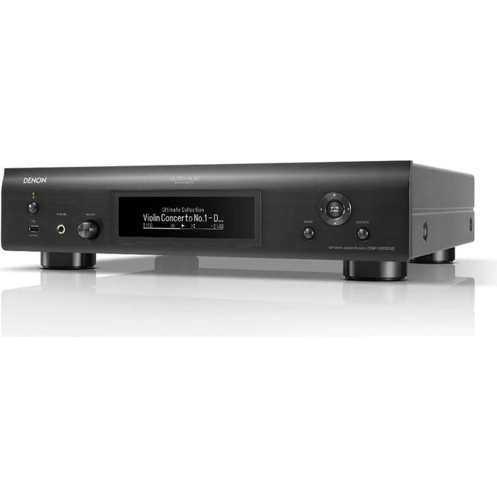 Denon DNP-2000NE | High Resolution Network Player - Integrated HEOS - Wi-fi - Black-Sonxplus St-Sauveur