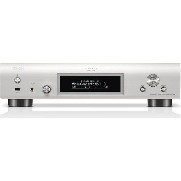 Denon DNP-2000NE | High resolution network player - HEOS integrated - Wi-fi - Silver-Sonxplus St-Sauveur