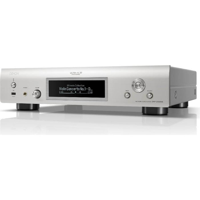 Denon DNP-2000NE | High resolution network player - HEOS integrated - Wi-fi - Silver-Sonxplus St-Sauveur