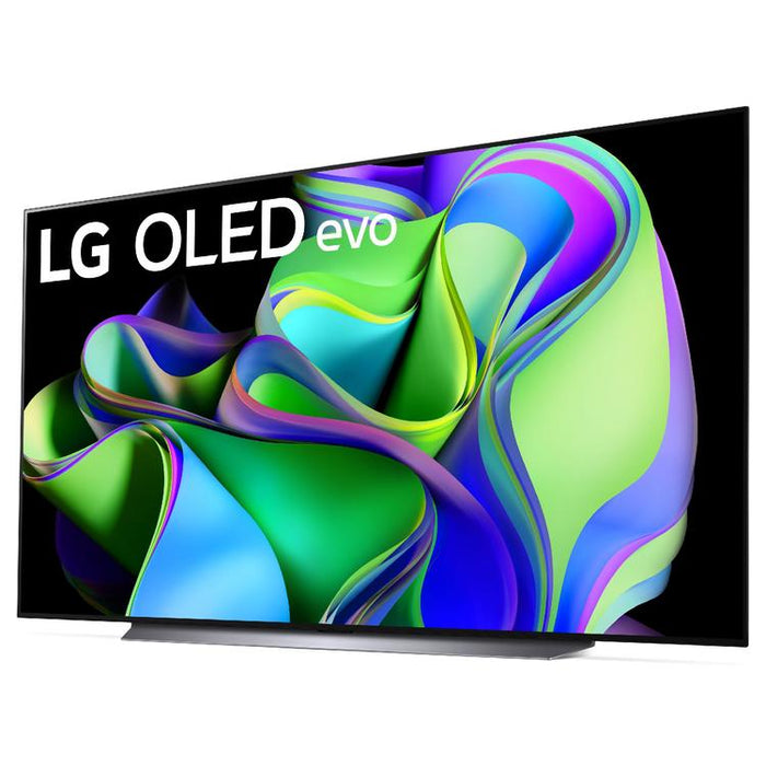 LG OLED83C3PUA | Smart TV 83" OLED evo 4K - C3 Series - HDR - Processor IA a9 Gen6 4K - Black-Sonxplus St-Sauveur