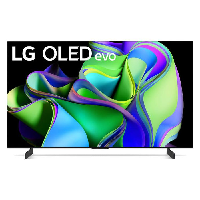 LG OLED42C3PUA | Smart TV 42" OLED evo 4K - C3 Series - HDR - Processor IA a9 Gen6 4K - Black-Sonxplus St-Sauveur