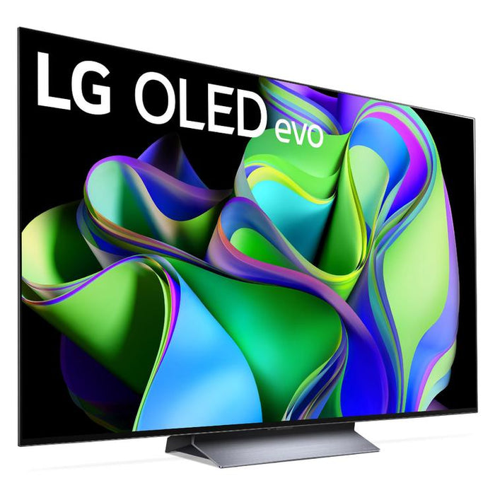 LG OLED77C3PUA | 77" OLED evo 4K Smart TV - C3 Series - HDR - Processor IA a9 Gen6 4K - Black-Sonxplus St-Sauveur