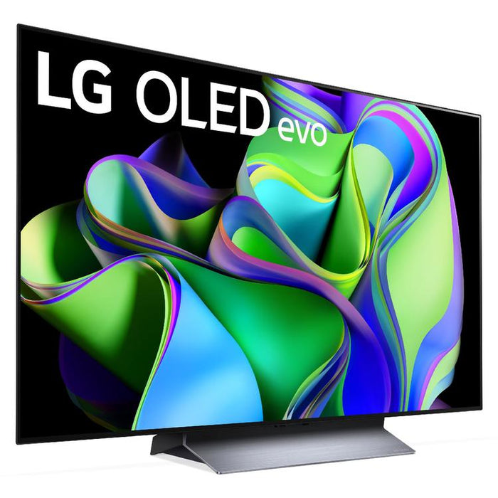 LG OLED48C3PUA | Smart TV 48" OLED evo 4K - C3 Series - HDR - Processor IA a9 Gen6 4K - Black-Sonxplus St-Sauveur