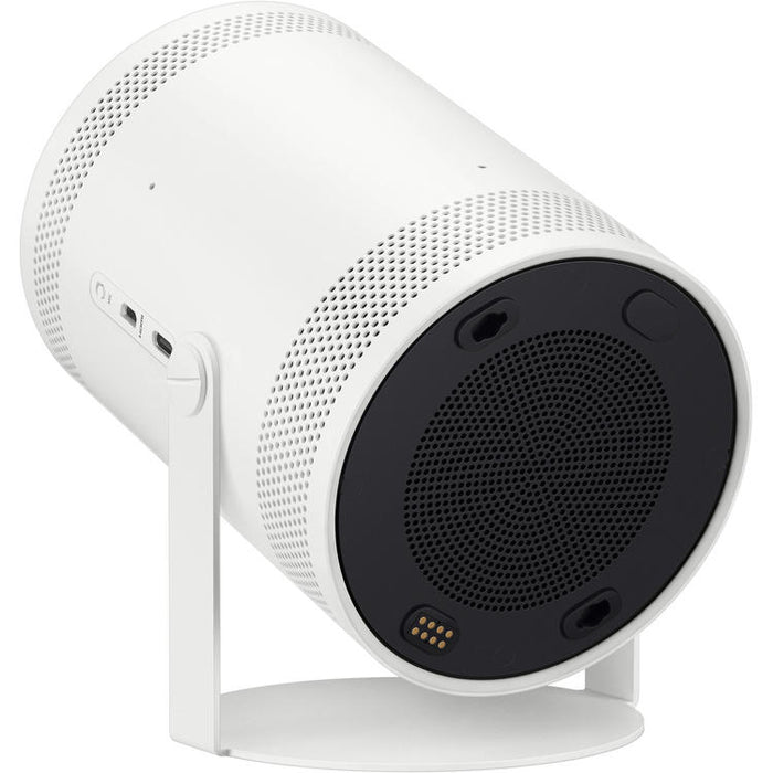 Samsung SP-LFF3CLAXXZC | Portable projector - The Freestyle 2nd Gen. - Compact - Full HD - 360 degree sound - White-Sonxplus St-Sauveur