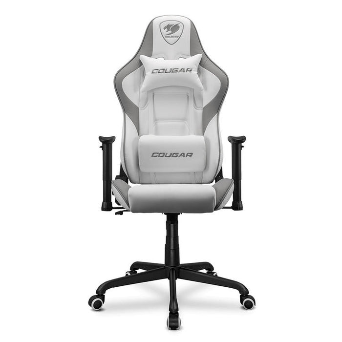 Cougar Armor Elite 300114 | Play chair - Ergonomic and adjustable - PVC Leather - White-Sonxplus St-Sauveur