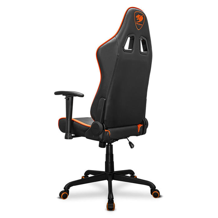 Cougar Armor Elite 300112 | Play chair - Ergonomic and adjustable - PVC leather - Orange-Sonxplus St-Sauveur