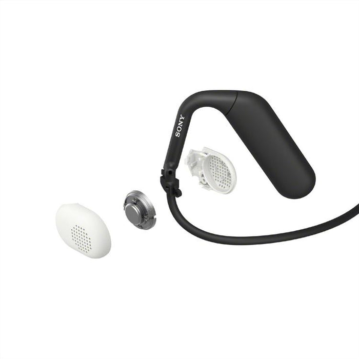 Sony Float Run WIOE610 | Headset with microphone - Over-the-ear - Bluetooth - Wireless - Black-Sonxplus St-Sauveur