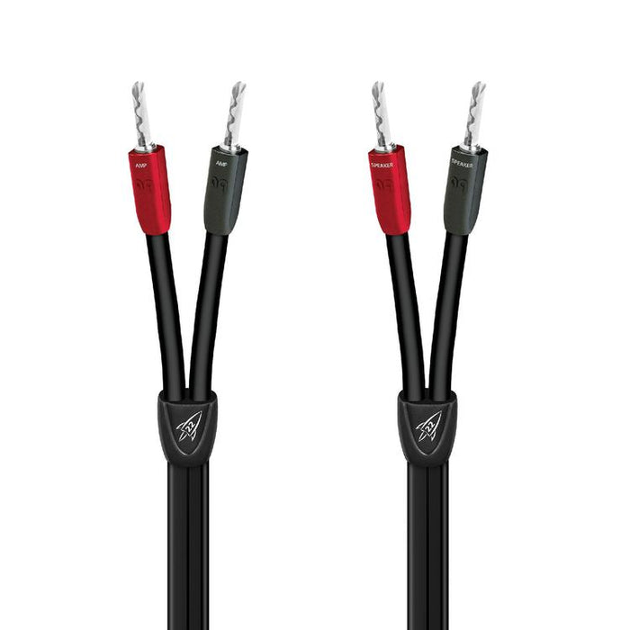 Audioquest Rocket 22 | Speaker Cable - 10 feet - 2x Banana - Silver - Pair-Sonxplus St-Sauveur