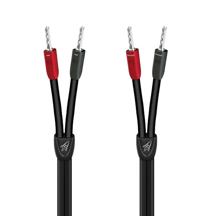 Audioquest Rocket 11 | Speaker Cable - 8 feet - 2x Banana - Silver - Pair-Sonxplus St-Sauveur