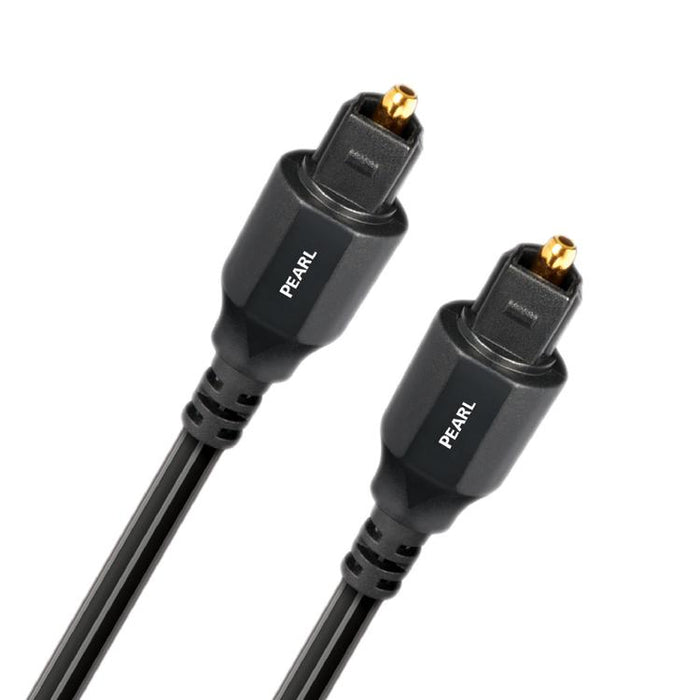 Audioquest Pearl | Toslink Optical Cable - Low Dispersion Fiber Conductors - 0.75 Meters-Sonxplus St-Sauveur