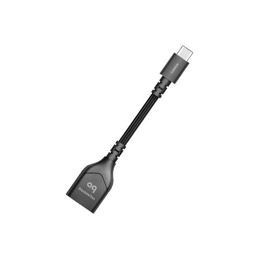 Audioquest DragonTail | USB Cable male to female - USB 0,112m - Black-Sonxplus St-Sauveur