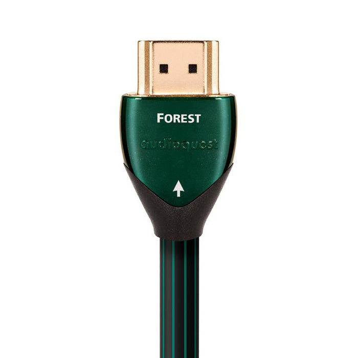 Audioquest Forest | Active HDMI cable - Transfer up to 8K Ultra HD - HDR - eARC - 18 Gbps - 12.5 Mètres-Sonxplus St-Sauveur