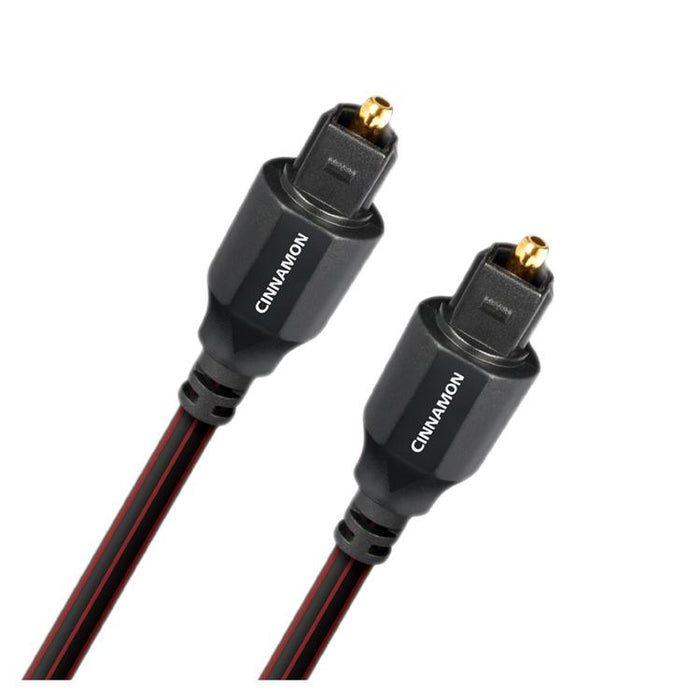 Audioquest Cinnamon | Toslink Optical Cable - High Purity Low Dispersion Fiber - 1.5 Meters-Sonxplus St-Sauveur