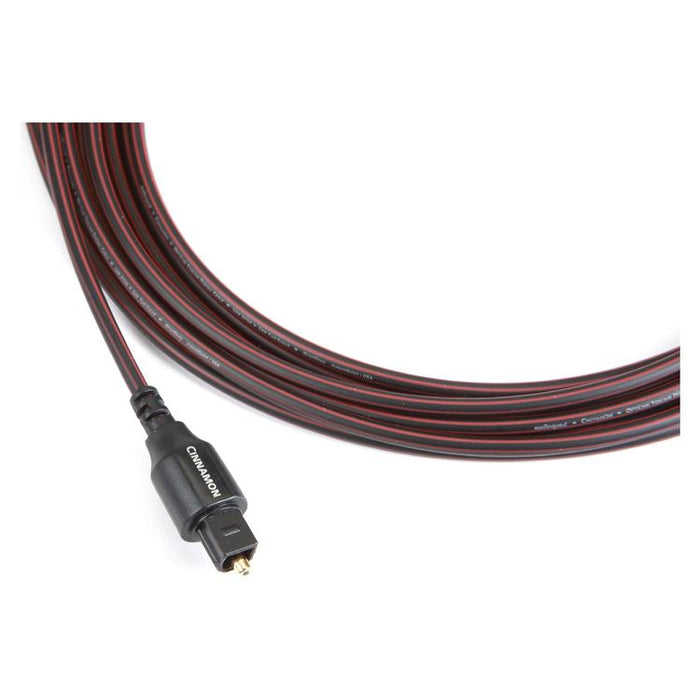 Audioquest Cinnamon | Toslink Optical Cable - High Purity Low Dispersion Fiber - 1.5 Meters-Sonxplus St-Sauveur