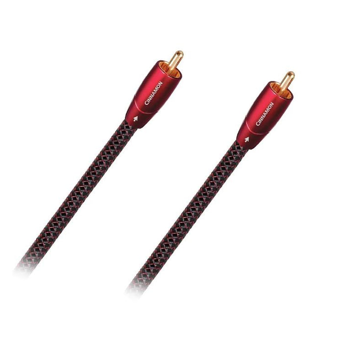 Audioquest Cinnamon | Digital Coaxial Cable - 1.25% Sterling Silver Conductors - 0.75 Meters-Sonxplus St-Sauveur