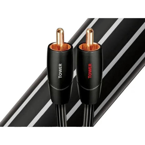 Audioquest Tower | Double RCA to RCA Cable - Gold Plated - 2 Meters-Sonxplus St-Sauveur