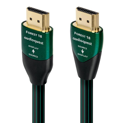 Audioquest Forest | Active HDMI cable - Transfer up to 8K Ultra HD - HDR - eARC - 18 Gbps - 10 Meters-Sonxplus St-Sauveur