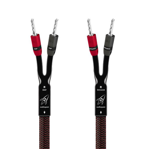 Audioquest Rocket 33 | Speaker Cable - 10 feet - 2x Banana - Silver - Pair-Sonxplus St-Sauveur