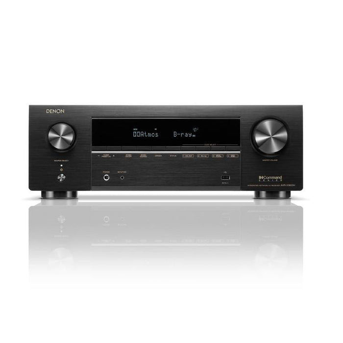 DENON AVRX1800H | 7.2 Channel AV Receiver - 8K Video - Cinema - Dolby Atmos - DTS:X - Black-Sonxplus St-Sauveur