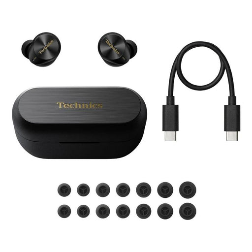 Technics EAHAZ80EK | Wireless earphones - In-ear - Noise cancelling - Black-Sonxplus St-Sauveur