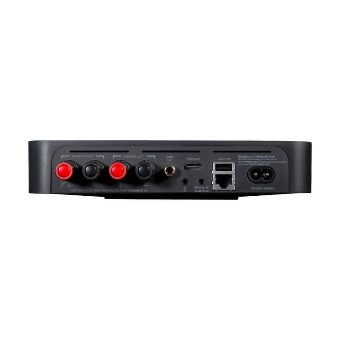 Bluesound Powernode Edge N230BLKUNV | Music amplifier - Wireless - HiFi - 2 x 80 Watts - Black-Sonxplus St-Sauveur