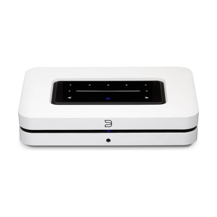 Bluesound NODE | Multiroom Wireless Hi-Res Music Broadcaster - HDMI eARC - Bluetooth - White-Sonxplus St-Sauveur