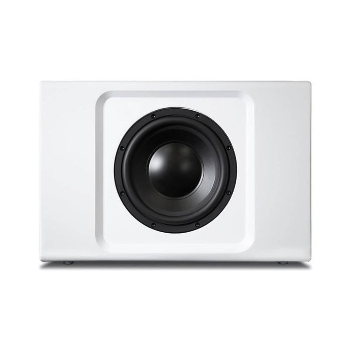 Bluesound PULSE SUB+ | 8" wireless subwoofer - 150W - BluOS Controller - White-Sonxplus St-Sauveur