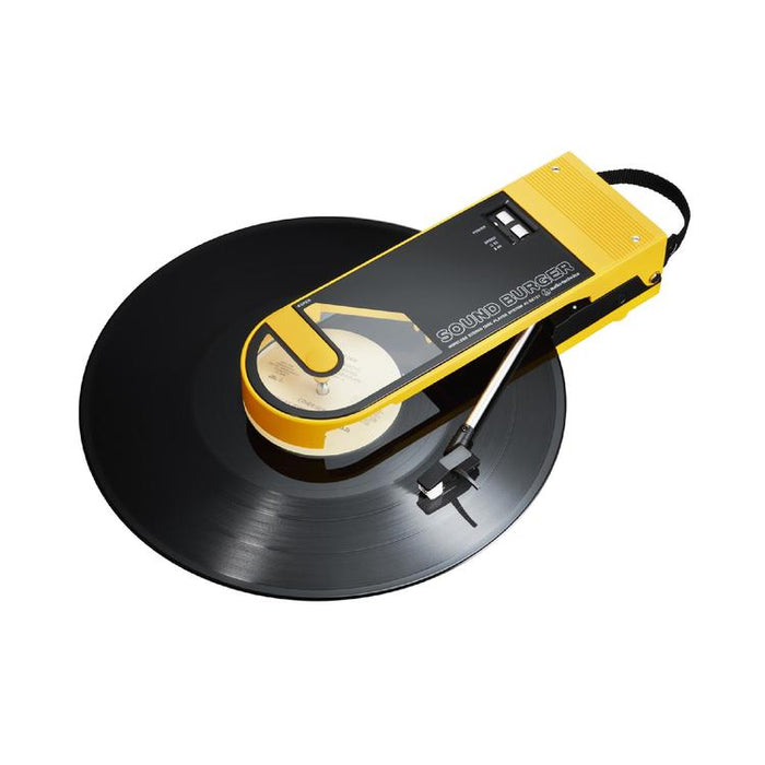 Audio-Technica AT-SB727-BK | SoundBurger portable turntable - 12 hours autonomy - Yellow-Sonxplus St-Sauveur